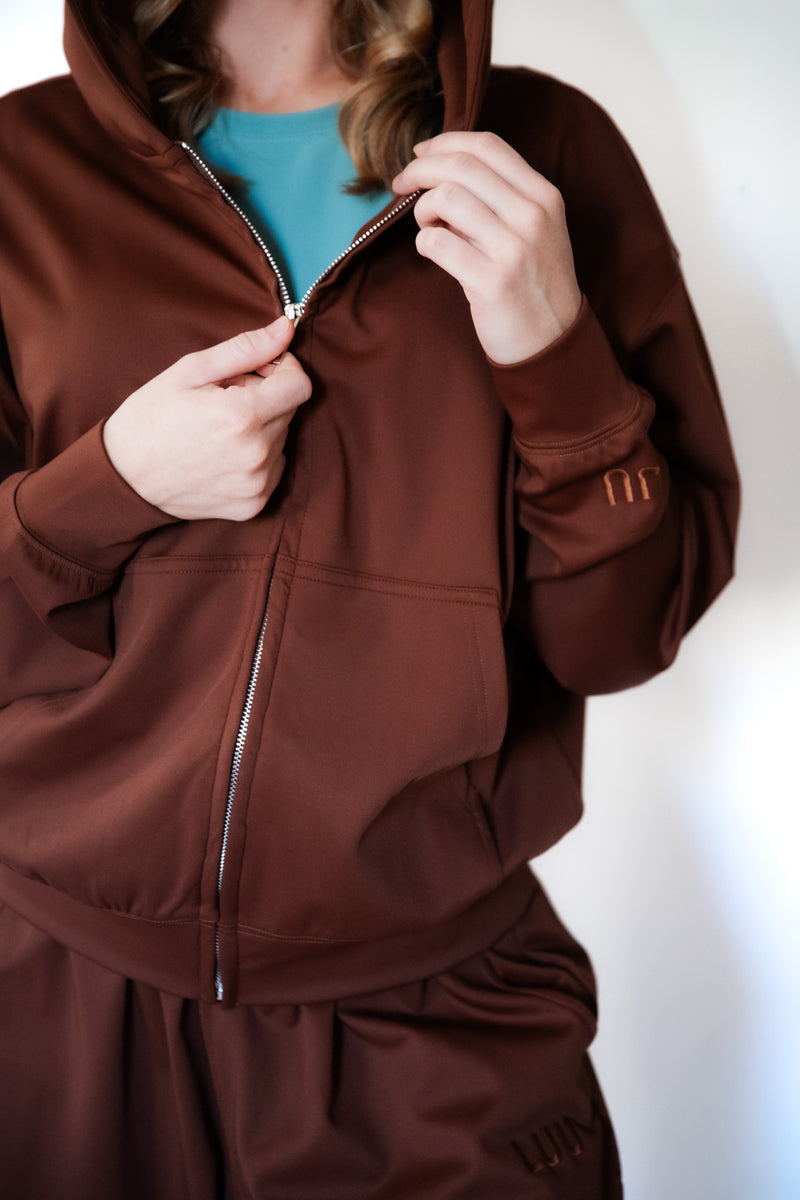 Mediumweight and lightly fleece lined